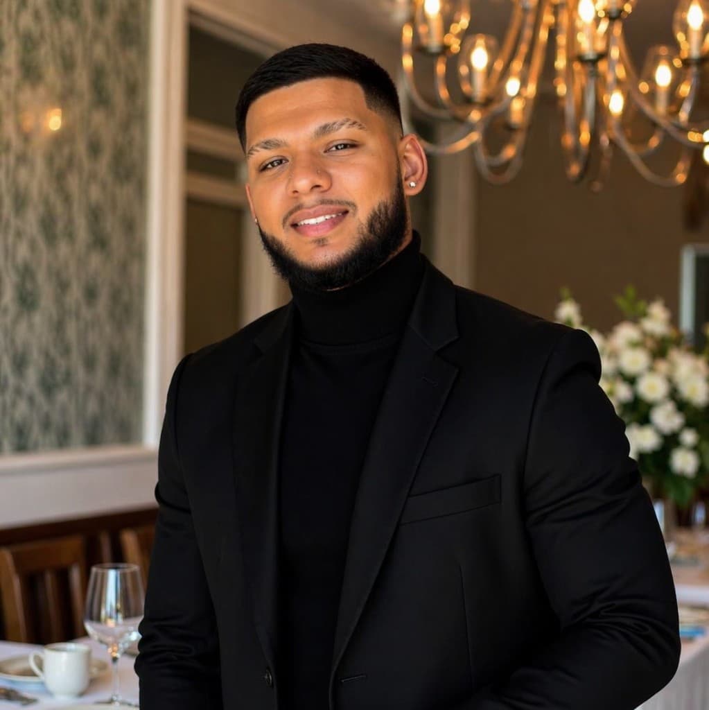 Portrait of Ryan Persad, Founder and CEO of Brokurz