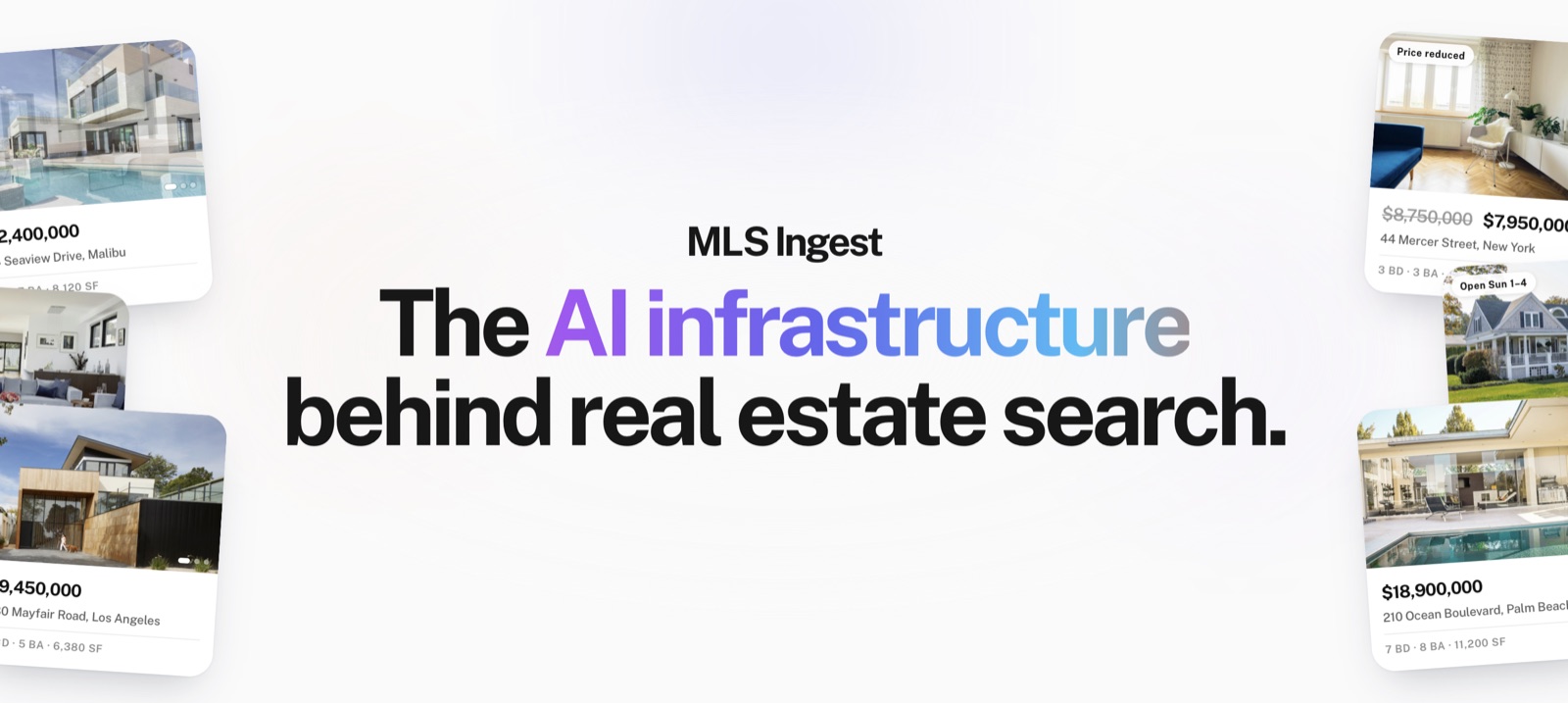 MLS Ingest — the AI infrastructure behind real estate search